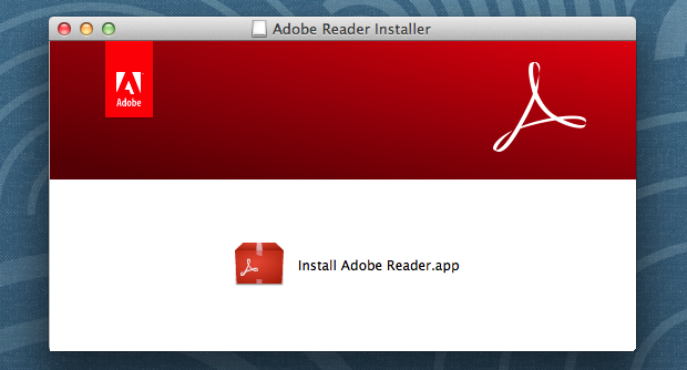 adobe reader for a mac